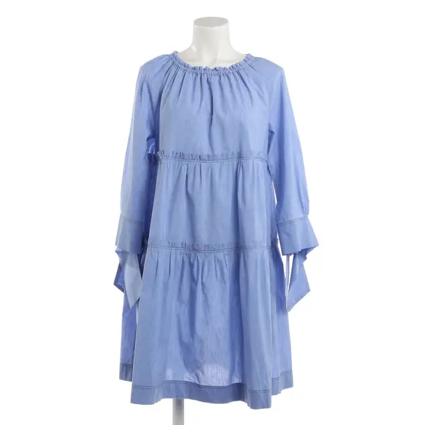 Kleid, in Hellblau, Baumwolle, Odeeh