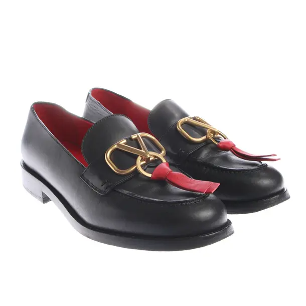 Loafers, in Schwarz, Valentino