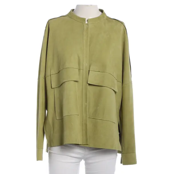 LeatherJacket, in Green, Leather, Odeeh