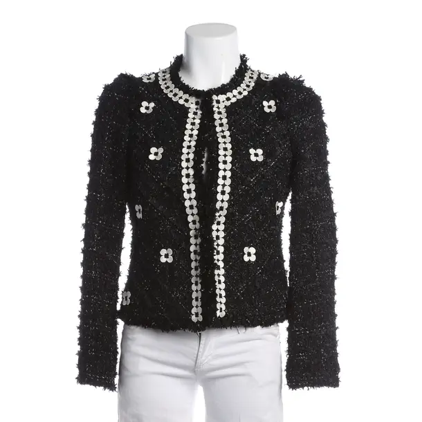 Blazer, in Black, Cotton, Maison Common