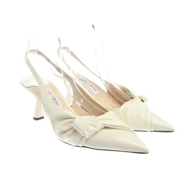 Slingbacks, in Cream, Jimmy Choo