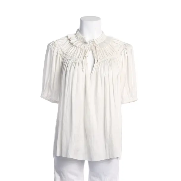 Shirt, in Beige, Polyester, Ulla Johnson