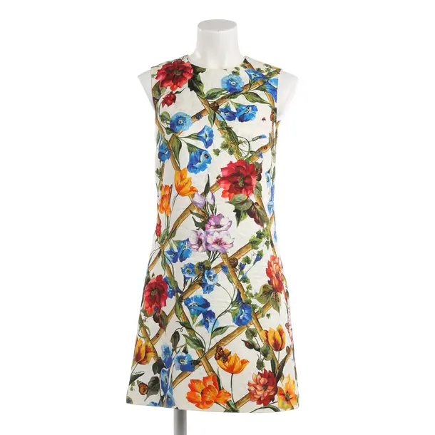 Dress, in Multicolored, Cotton, Dolce & Gabbana