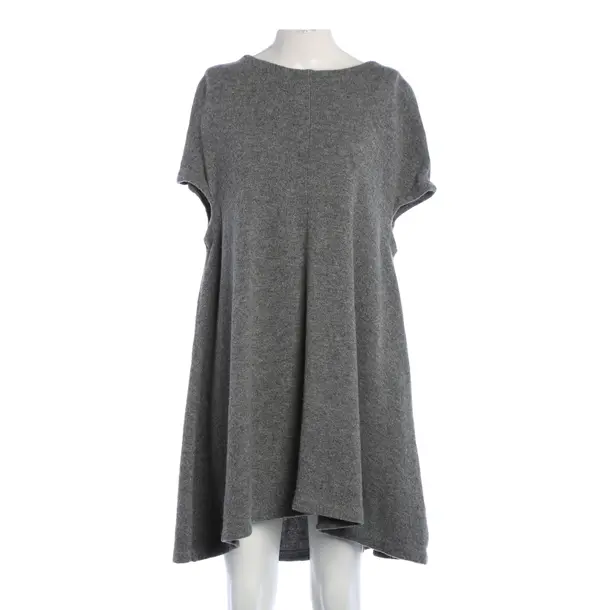 Kleid, in Grau, Wolle, Balenciaga