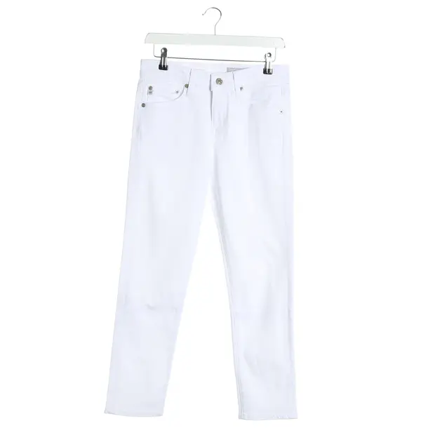 Skinny Jeans, in White, Cotton, AG Jeans