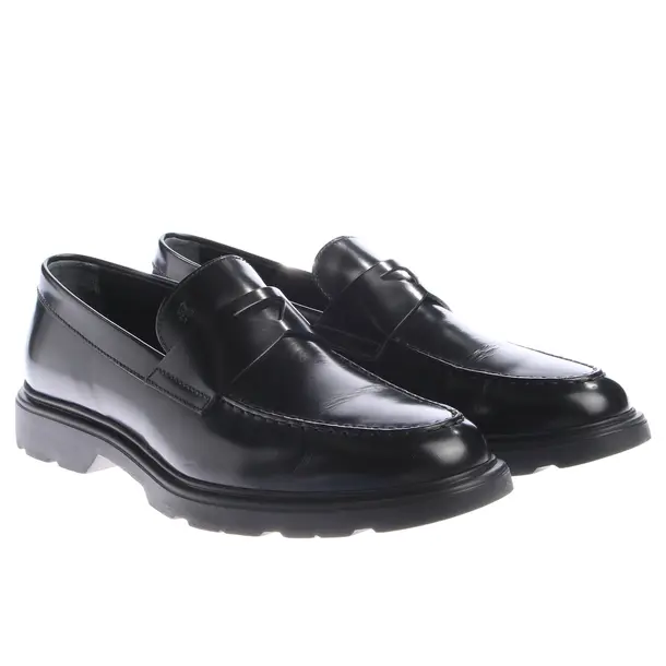 Loafers, in Black, Hogan