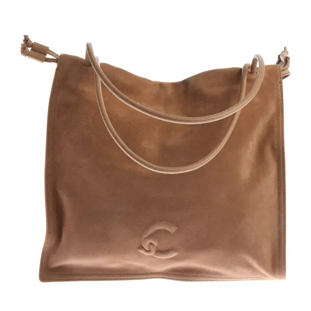 Schultertasche, in Braun, Leder, Coccinelle