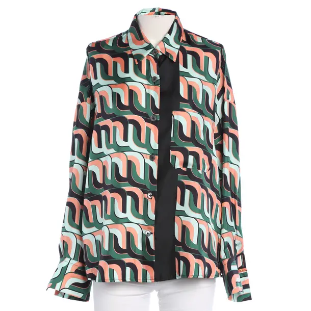 Bluse, in Mehrfarbig, Seide, Odeeh