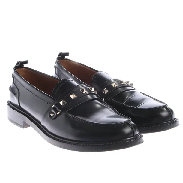 Loafers, in Schwarz, Valentino