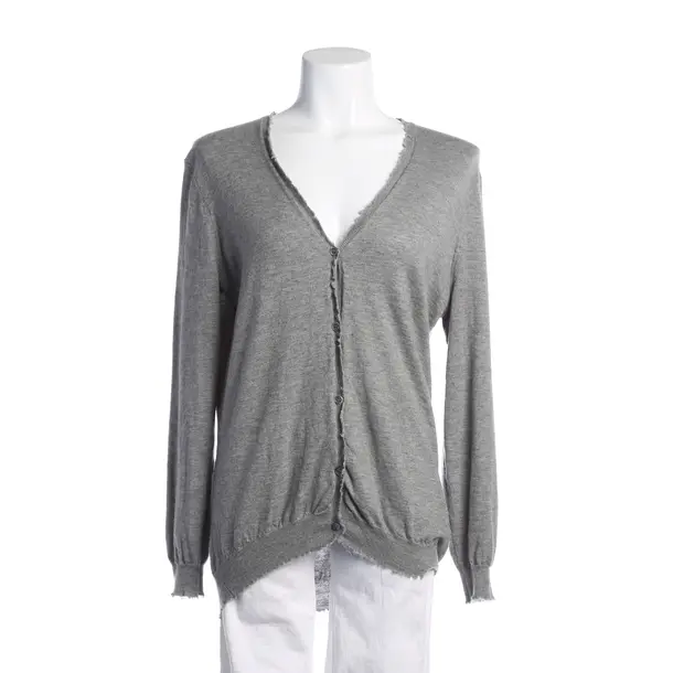 Strickjacke, in Grau, Kaschmir, Allude