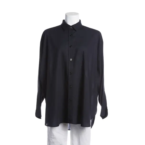 Bluse, in Navy, Wolle, Odeeh