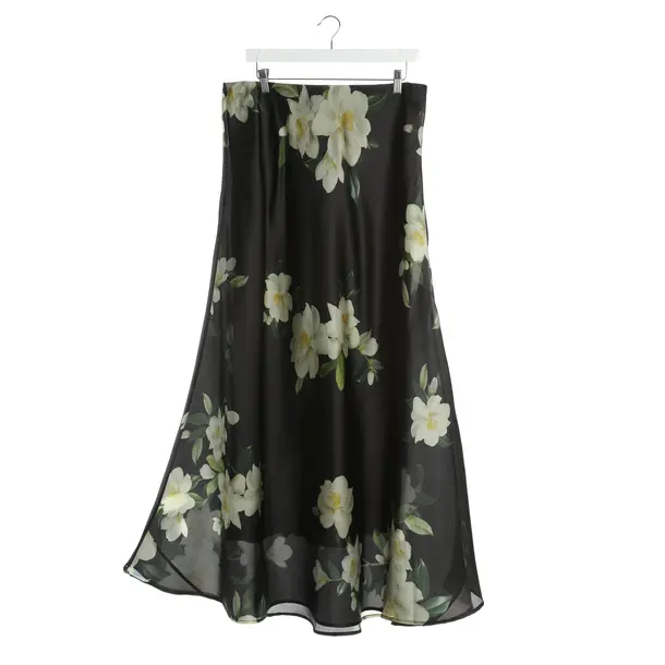 Rock, in Schwarz, Seide, Zimmermann