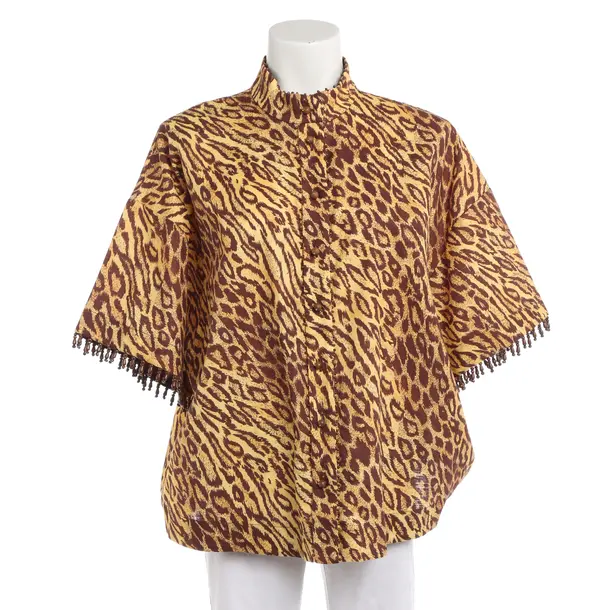Blouse, in Dark Brown, Cotton, Zimmermann