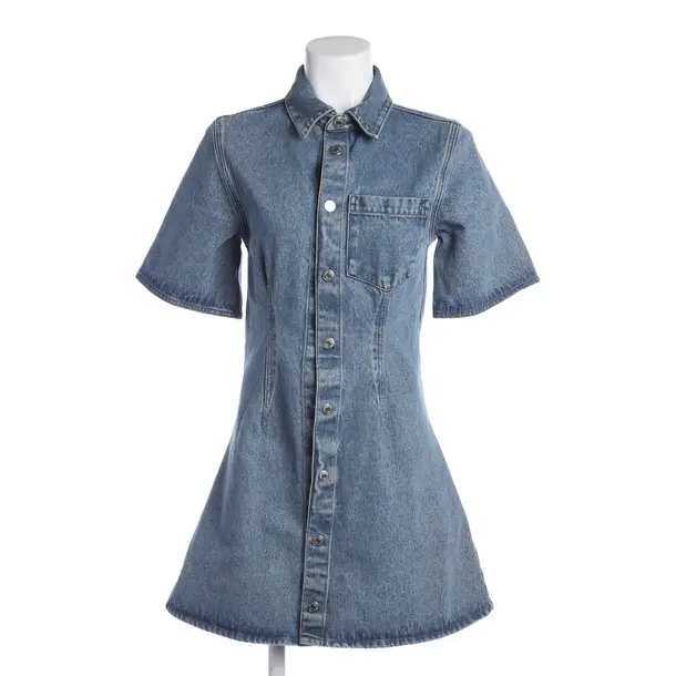 Denim Dress, in Blue, Cotton, Ami Paris