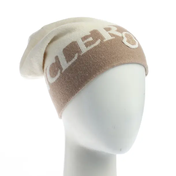 Beanie, in Light Brown, Wool, Moncler