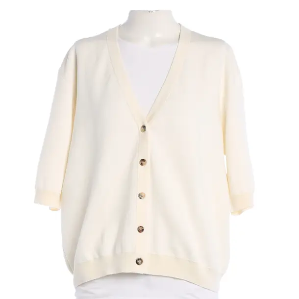 Strickjacke, in Cream, Wolle, Khaite