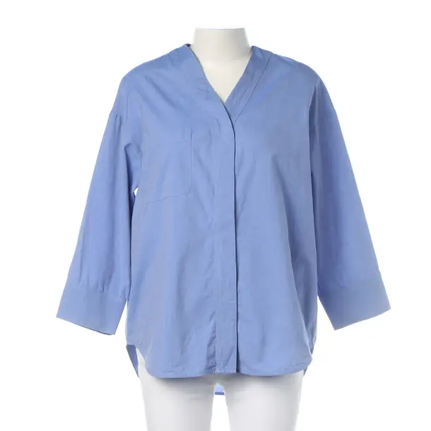 Blouse, in Blue, Cotton, Max Mara