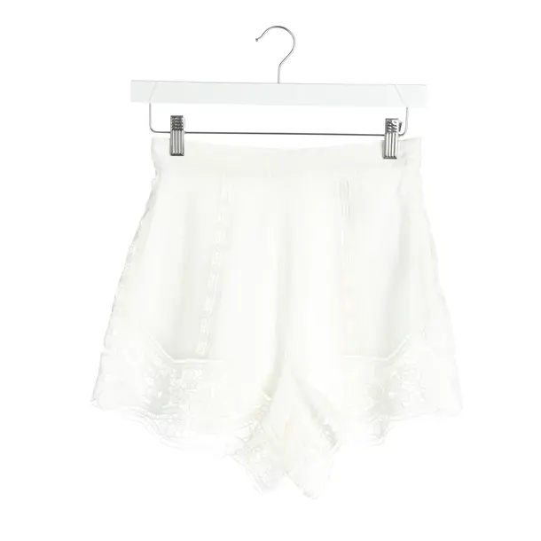 Shorts, in Weiß, Leinen, Zimmermann