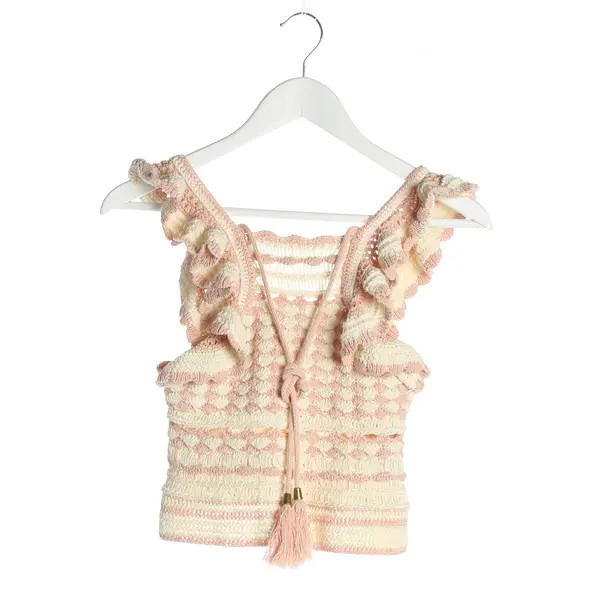 In alto, in Beige, Cotone, Falegname