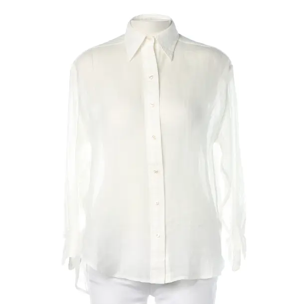 Bluse, in Weiß, Ramie, Zimmermann