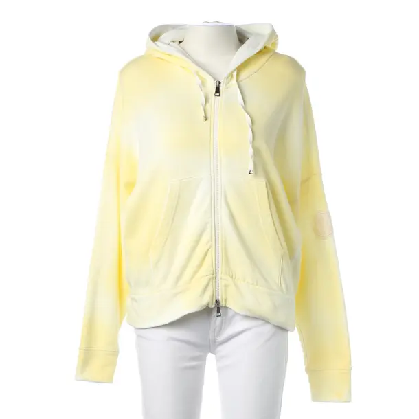 Sweatjacke, in Gelb, Baumwolle, Moncler