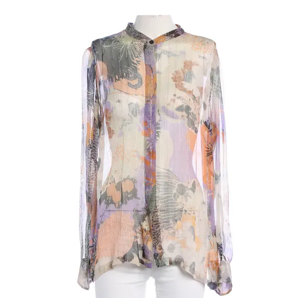 Bluse, in Mehrfarbig, Seide, Dries van Noten