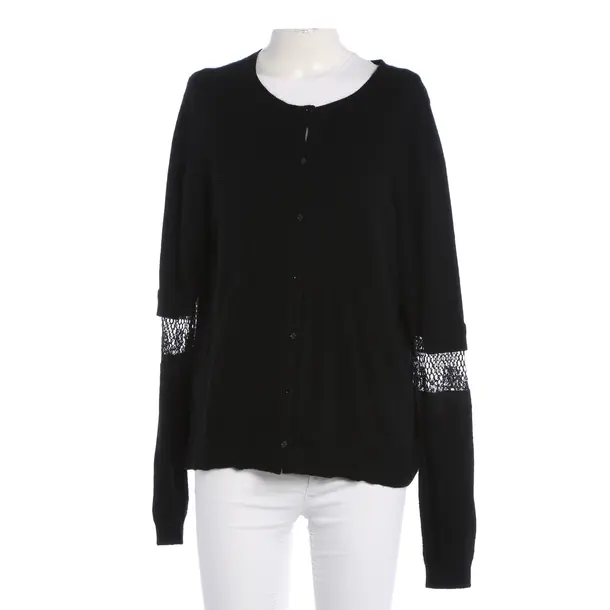 Cardigan, in Black, Cotton, Dorothee Schumacher
