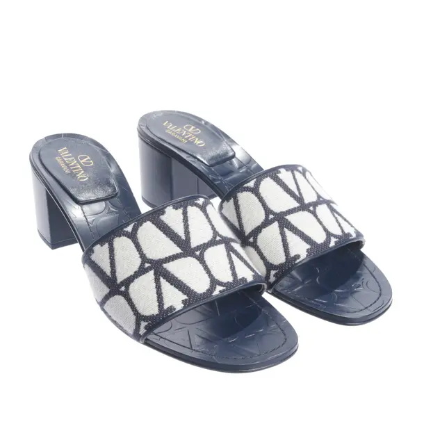 Heeled Sandals, in Blue, Valentino