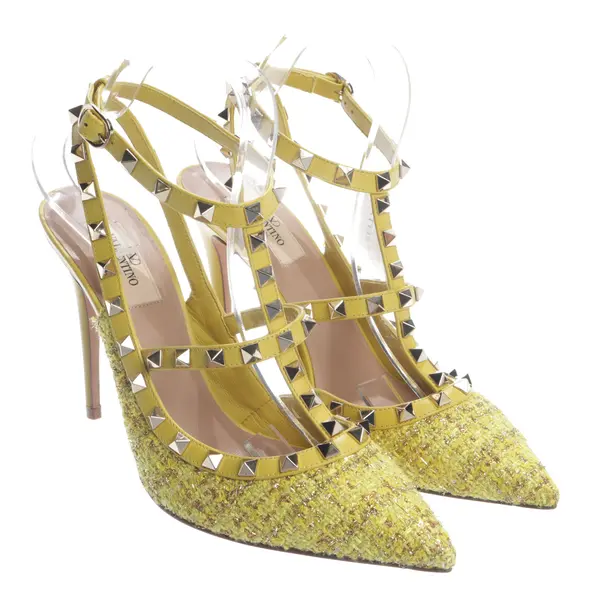 Slingbacks, in Gelb, Valentino
