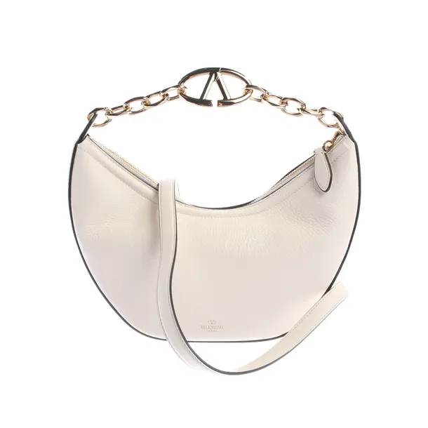 Handtasche, in Beige, Leder, Valentino