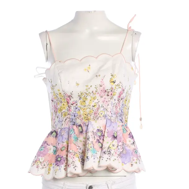 Top, in Multicolored, Linen, Zimmermann