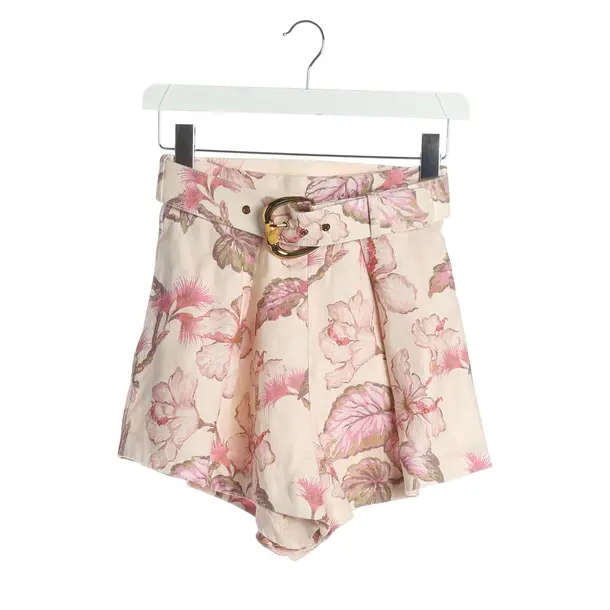 Shorts, in Mehrfarbig, Leinen, Zimmermann