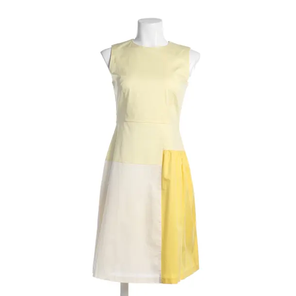 Cocktail Dress, in Yellow, Cotton, Hugo Boss Black Label