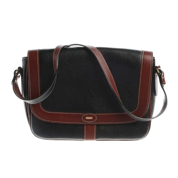 Shoulder Bag, in Black, Leather, Bally