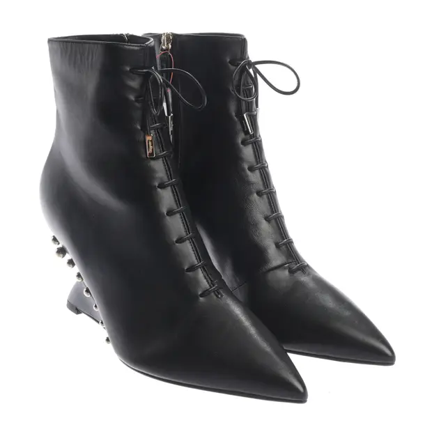 Stiefeletten, in Schwarz, Salvatore Ferragamo