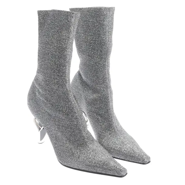 Stiefeletten, in Silber, JW Anderson