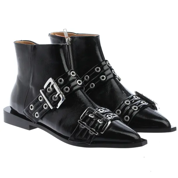 Ankle Boots, in Black, Ganni