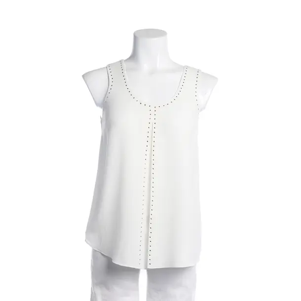 Top, in White, Polyester, Michael Kors