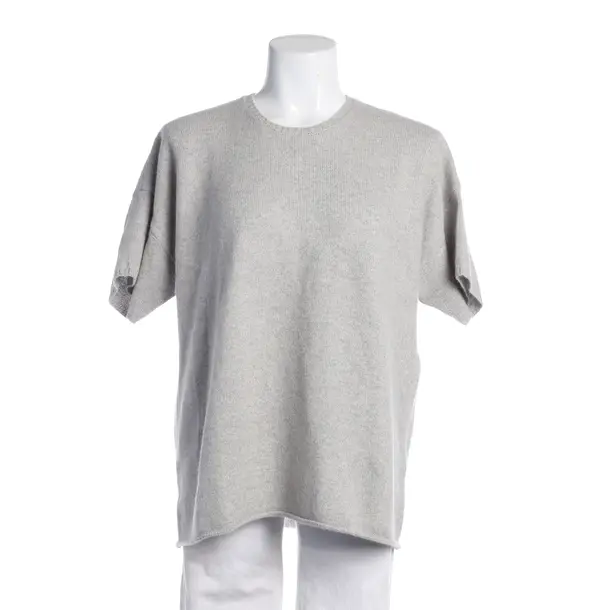 Shirt, in Gray, Wool, Loulou Studio