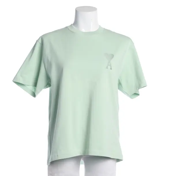 Shirt, in Mintgrün, Baumwolle, Ami Paris