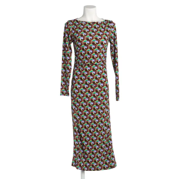 Dress, in Multicolored, Viscose, Maliparmi