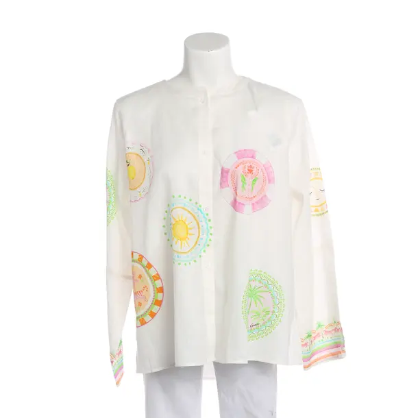 Blouse, in Multicolored, Linen, Grace