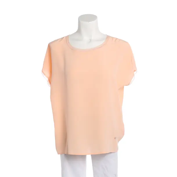 Shirt, in Peach, Silk, Mos Mosh