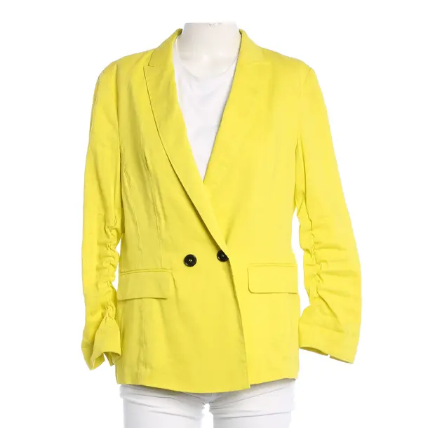 Blazer, in Yellow, Linen, Marc Cain