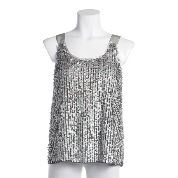Top, in Gray, Polyester, Marc Cain