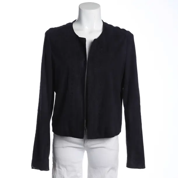 LeatherJacket, in Blue, Leather, Riani