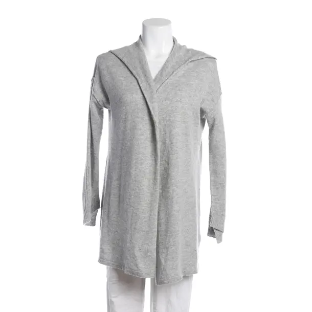 Cardigan, in Gray, Wool, Herzensangelegenheit