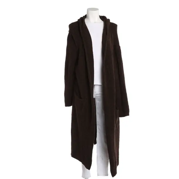 Strickjacke, in Braun, Wolle, Grace