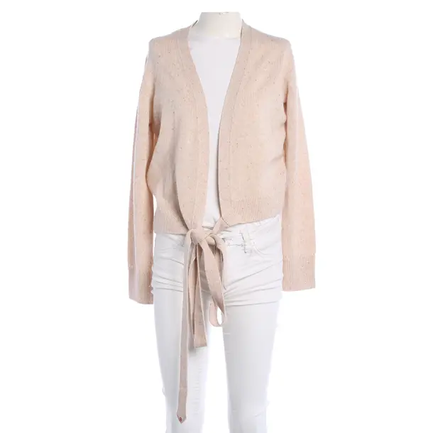 Cardigan, in Beige, Cashmere, Victoria Beckham