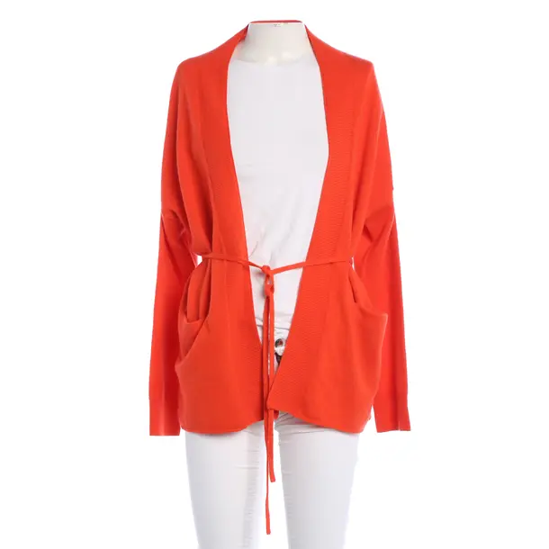 Strickjacke, in Dunkelorange, Kaschmir, Herzensangelegenheit